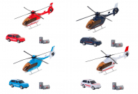 Set za igru helikopter i auto